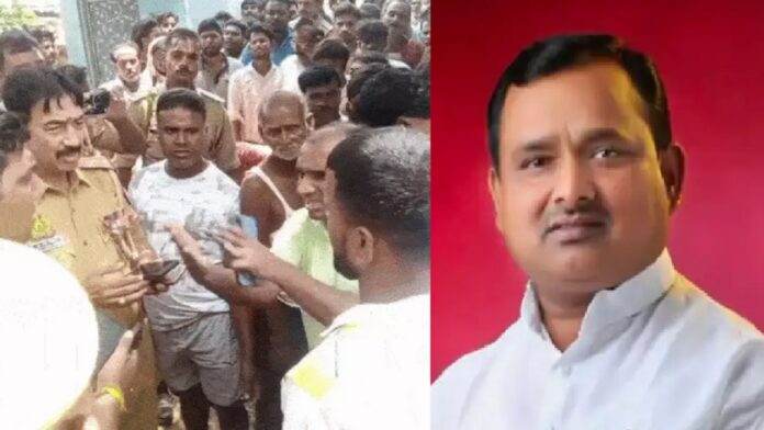 प्रयागराज: जमीन विवाद में SP MLA हाकिम लाल बिंद पर दो भाइयों की हत्या का आरोप