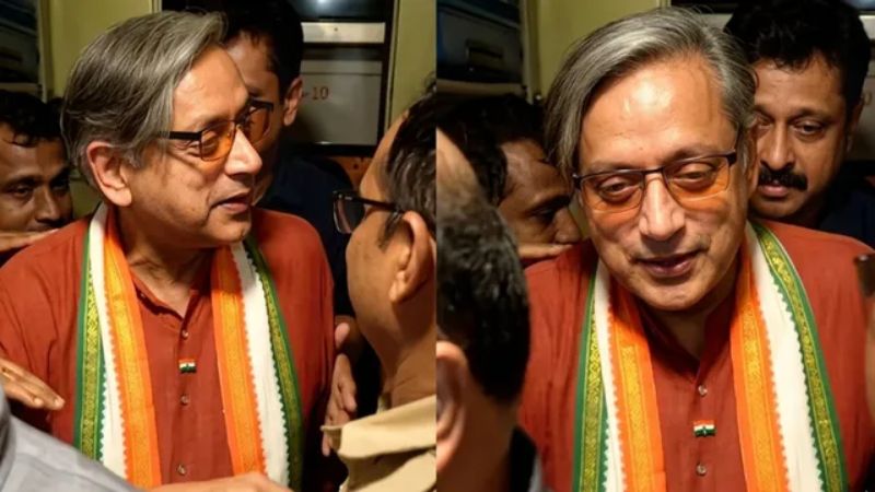 होटल की लिफ्ट में 14 मिनट तक फँसे रहे शशि थरूर, फायर ब्रिगेड ने हाइड्रोलिक मशीन से निकाला: केरल में अपने ही क्षेत्र में दुर्गति का शिकार हुए कॉन्ग्रेस सांसद