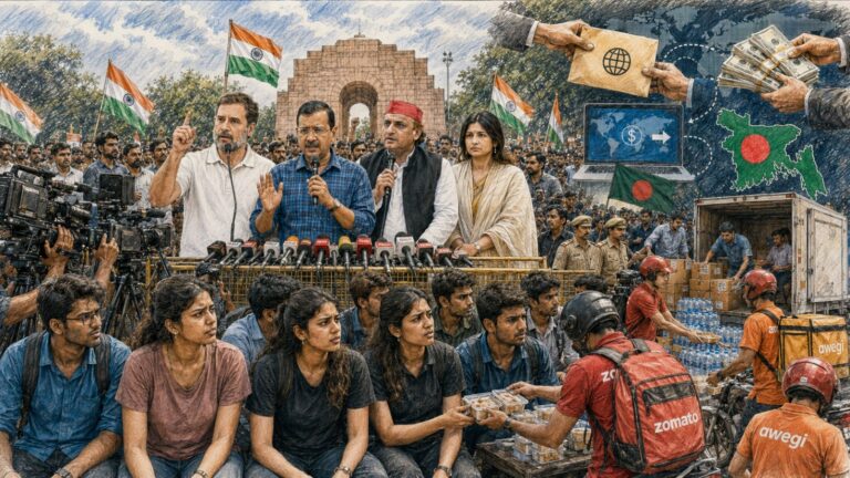 CJP का मंच बना ‘मोदी विरोधी बैटलग्राउंड’… जानें- वामपंथी और विपक्षी दल कैसे कर रहे छात्रों के आंदोलन का इस्तेमाल, विदेशी फंडिंग और खालिस्तानी कनेक्शन पर भी सवाल