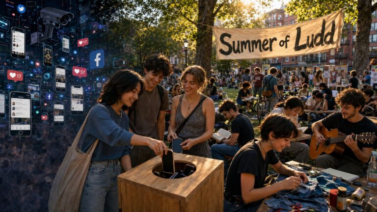 स्मार्टफोन और सोशल मीडिया से दूरी बना रही Gen Z? न्यूयॉर्क में ‘समर ऑफ लड’ फेस्टिवल की धूम: जानिए डिजिटल गुलामी के खिलाफ युवाओं ने क्यों छेड़ी जंग