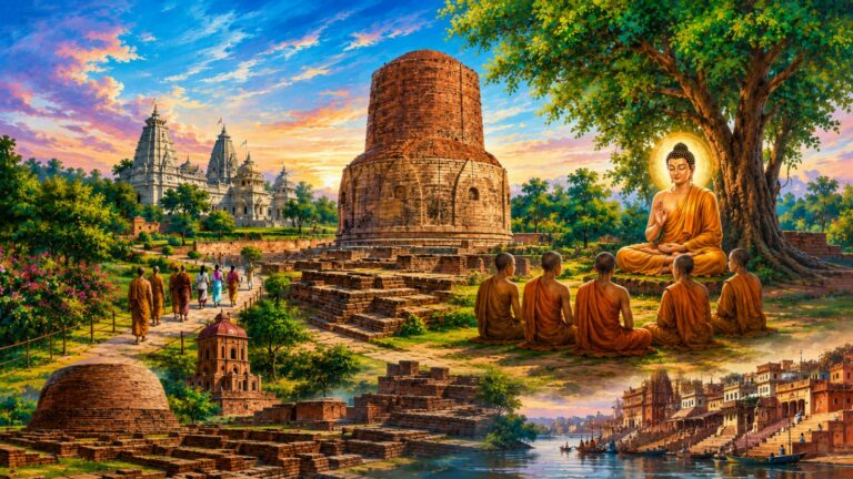 जहाँ महात्मा बुद्ध ने दिया पहला उपदेश, वो सारनाथ अब UNESCO की विश्व धरोहर: UP की सांस्कृतिक विरासत को वैश्विक पहचान, जानें- राज्य के और कौन से स्थल सूची में शामिल