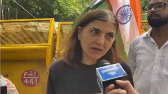 अंबिका शुक्ला CJP प्रोटेस्ट