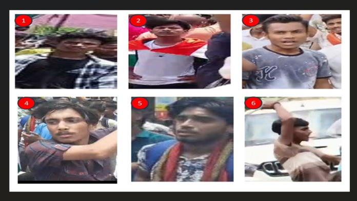 बिहार लखीसराय पुलिस उपद्रवी