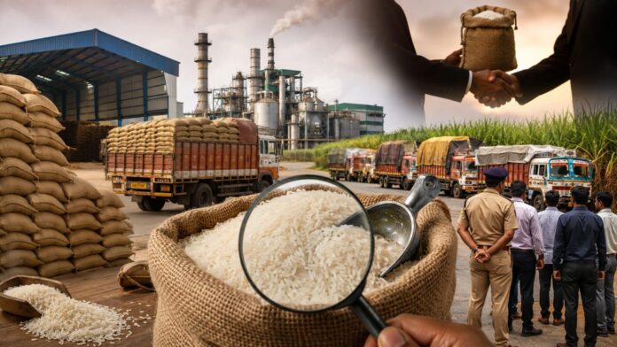 MP एथेनॉल चावल स्कैम