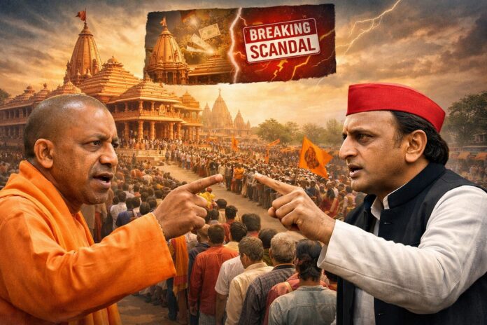 राम मंदिर श्रद्धालु भीड़