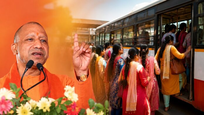 free bus rakshabandhan yogi
