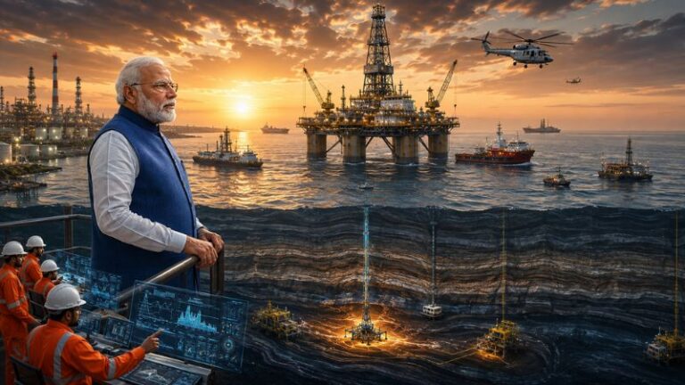 4 नदी बेसिन और 60 कुएँ, ‘समुद्र मंथन’ में मोदी सरकार का ₹84,084 करोड़ का दाँव: अब भारत खुद खोजेगा अपना तेल और गैस, कम होगी विदेशी निर्भरता