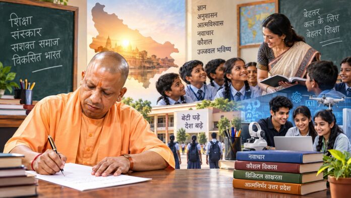 Yogi ki pati education